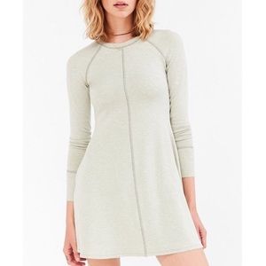 BDG Sage Sweatshirt Dress Large New